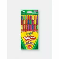 Crayola 24 Mini Twistables Fun Effects Accessories