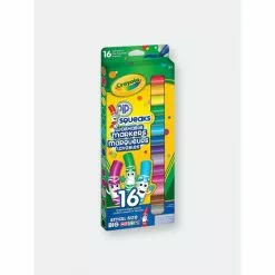 Crayola 16 Pip-Squeaks Broad Line Washable Markers Toys