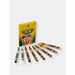Crayola 8 Ct Multicultural Crayons Toys