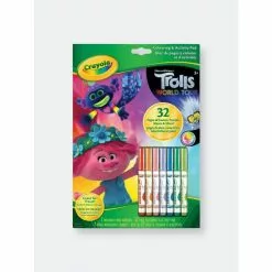 Crayola Coloring & Activity Book - Trolls World Tour Toys