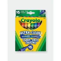 Crayola 16 Large Washable Crayons Accessories