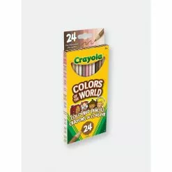 Crayola Colors Of The World Skin Tone Pencils, 24CT Toys