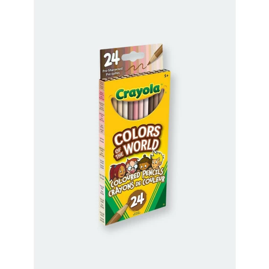 Crayola Colors Of The World Skin Tone Pencils, 24CT Toys 1 Crayola Colors Of The World Skin Tone Pencils, 24CT Toys