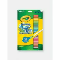 Crayola 50 Super Tips Washable Markers Accessories