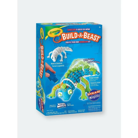 Crayola Build-A-Beast Craft Kit - Chameleon Accessories 1 Crayola Build-A-Beast Craft Kit - Chameleon Accessories