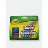 Crayola Glitter Markers, 6-Count Toys