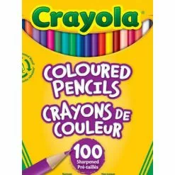 Crayola 100 Colored Pencils Toys