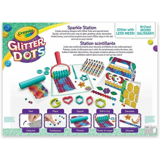 Crayola Glitter Dots Creation Station - Sparkle Station Toys 2 Crayola Glitter Dots Creation Station - Sparkle Station Toys - Image 2