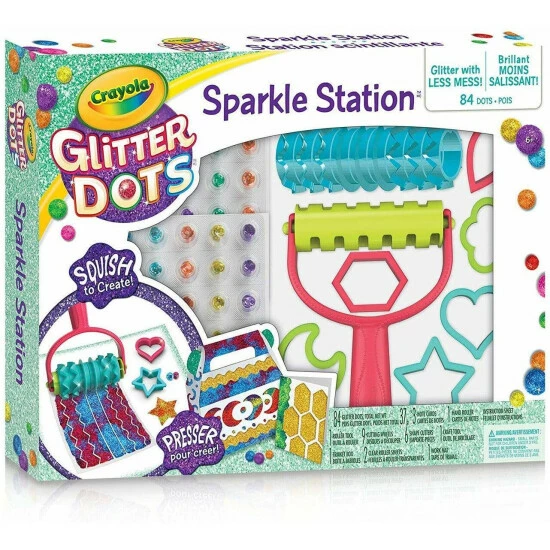 Crayola Glitter Dots Creation Station - Sparkle Station Toys 3 Crayola Glitter Dots Creation Station - Sparkle Station Toys - Image 3