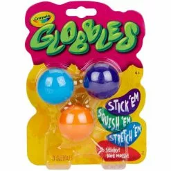 Crayola Globbles Squish Toys - Pack Of 3