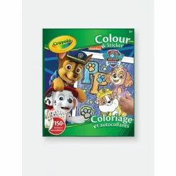 Crayola Colour & Sticker Book - Paw Patrol Accessories