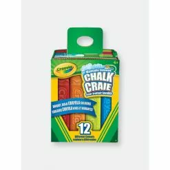 Crayola 12-Count Sidewalk Chalk Toys